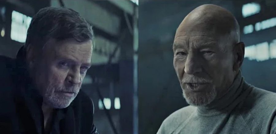 『スター・ウォーズ』VS『スター・トレック』!? マーク・ハミルとパトリック・スチュワートがCMで夢の共演！