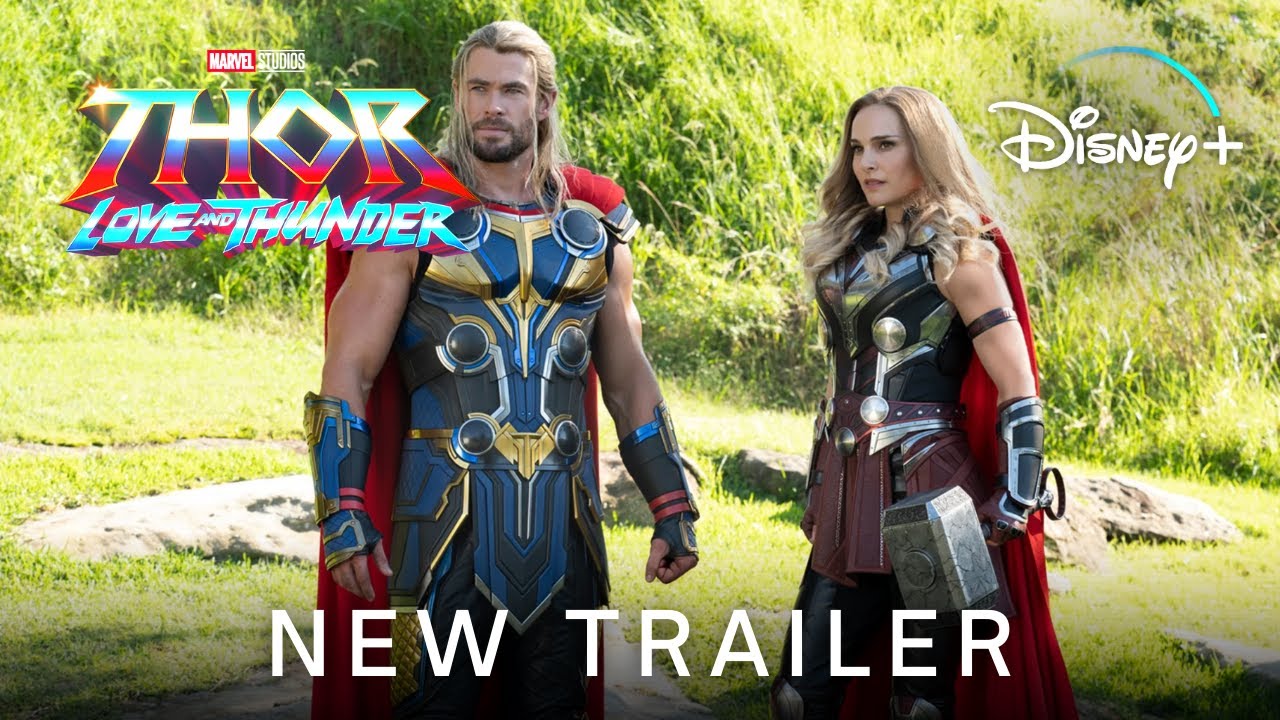 史上最強のパワーカップル爆誕！ マーベル最新作『ソー：ラブ＆サンダー』主演のクリヘムがナタリー・ポートマンとの“ダブル・マイティ・ソー”ツーショット写真を公開!!